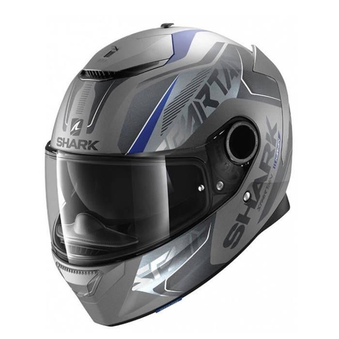 Casque Moto Shark Bleu Achat Vente Pas Cher