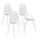 Lot 4 chaises blanches design