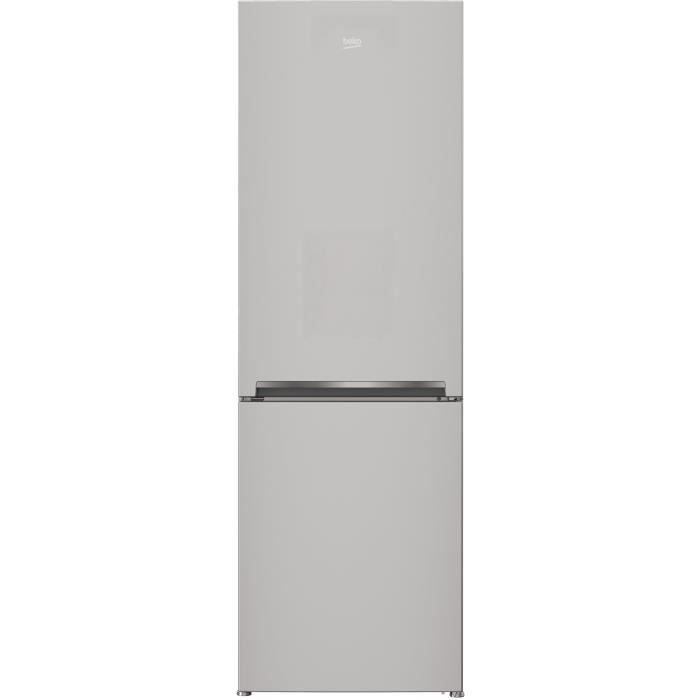 BEKO RCNA320K20S - Réfrigérateur - Pose libre - Combiné - Ventilé - 287 L - NeoFrost - A+ - Silver