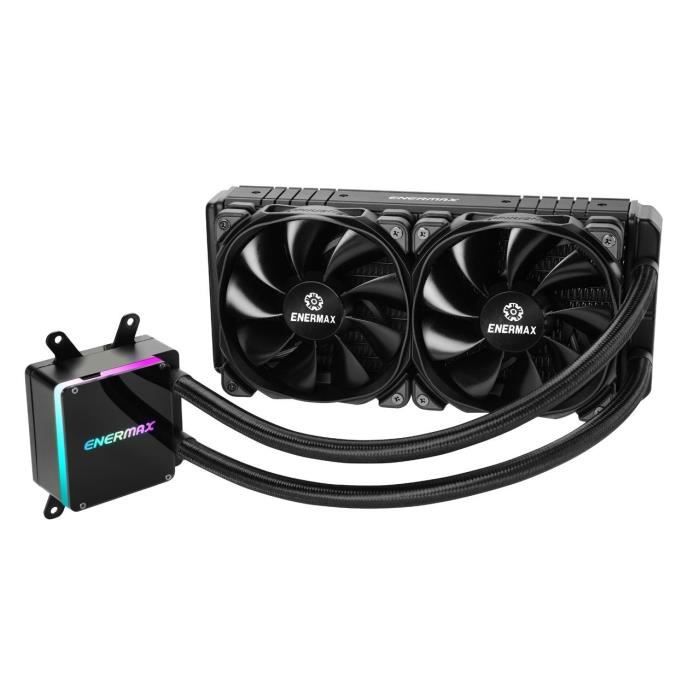 ENERMAX Watercooling LiqTech TR4 II 240 RGB - 100% AMD SocketTR4 - Support 500W+ TDP