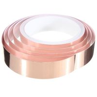 BANDE ABRASIVE TEMPSA 25mm X 10m Bande en cuivre feuille Unilatér BANDE ABRASIVE TEMPSA 25mm X 10m Bande en cuivre feuille Unilatér