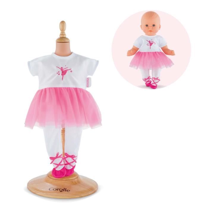 COROLLE Combinaison Ballerine Fuchsia Pour Poupon 30Cm