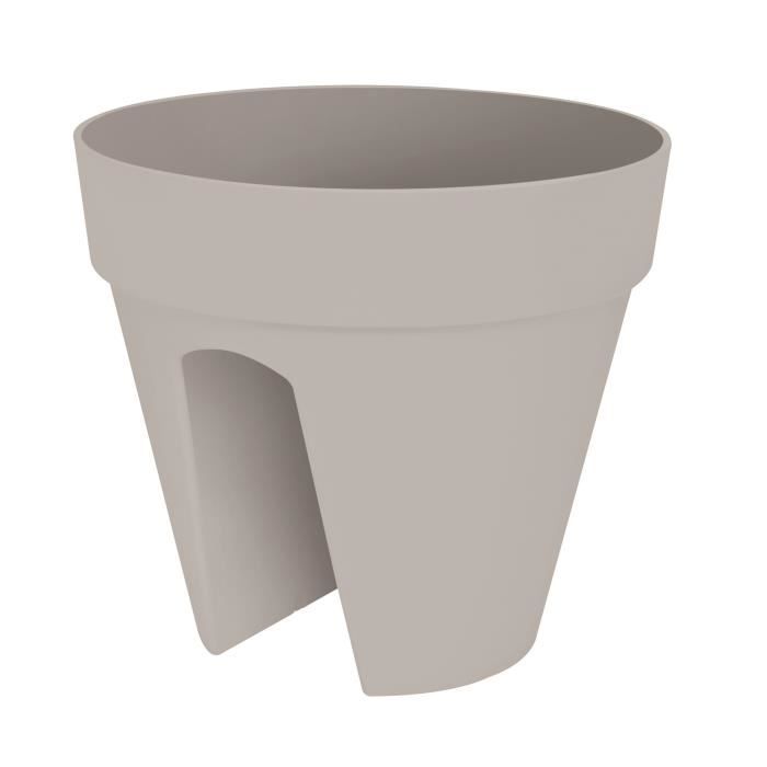 ELHO Jardinière Loft Urban - 30 cm - Gris chaud