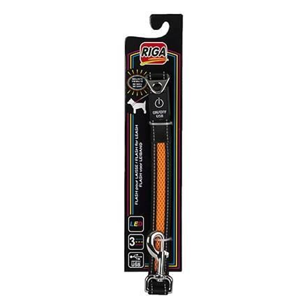 RIGA Flash Rallonge nylon pour laisse - 38 cm - Assortis 3 couleurs