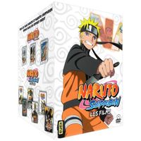 DVD MANGA Naruto & Naruto Shippuden - Les 9 films - Coffret DVD MANGA Naruto & Naruto Shippuden - Les 9 films - Coffret
