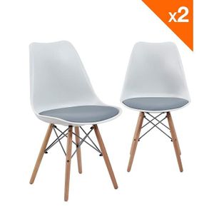 Scandinave Avec Achat Pas Cher Chaise Vente Coussin IvfyYbg76