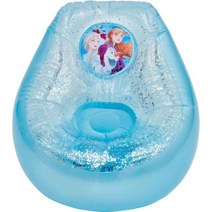 LA REINE DES NEIGES 2 - Fauteuil poire gonflable enfant - Bleu