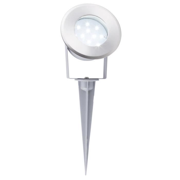 SMARTWARES Kit de 3 spots extérieurs Led Todi encastrables ou sur piquet 5000.158 Ranex
