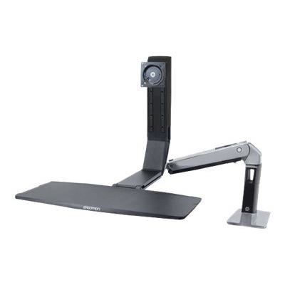 Ergotron WorkFit-A Single LD - Pied ( bac, bras a ...