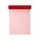 Chemin de table rouge mariage