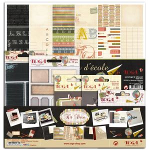 TOGA Kit déco souvenirs d'école