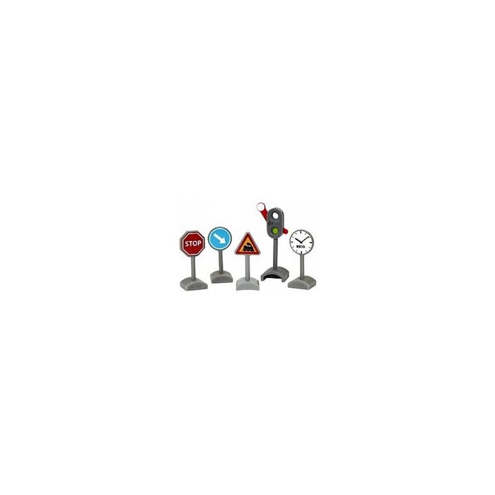 BRIO World - 33864 - Panneaux De Signalisation