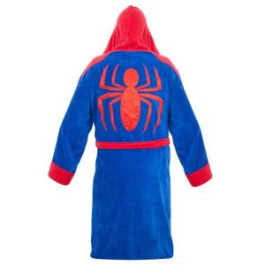 Peignoir De Bain Homme Capuche Peignoir Marvel Avengers En Polaire