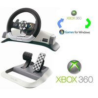 VOLANT CONSOLE WIRELESS RACING WHEEL XBOX 360 VOLANT CONSOLE WIRELESS RACING WHEEL XBOX 360