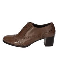 DERBY CALPIERRE Chaussures Femme Derbies Cuir Marron AD5 DERBY CALPIERRE Chaussures Femme Derbies Cuir Marron AD5