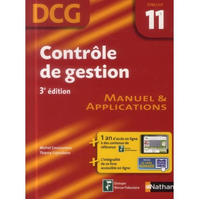 Contrôle De Gestion Dcg 11 Achat Vente Livre Michel - 