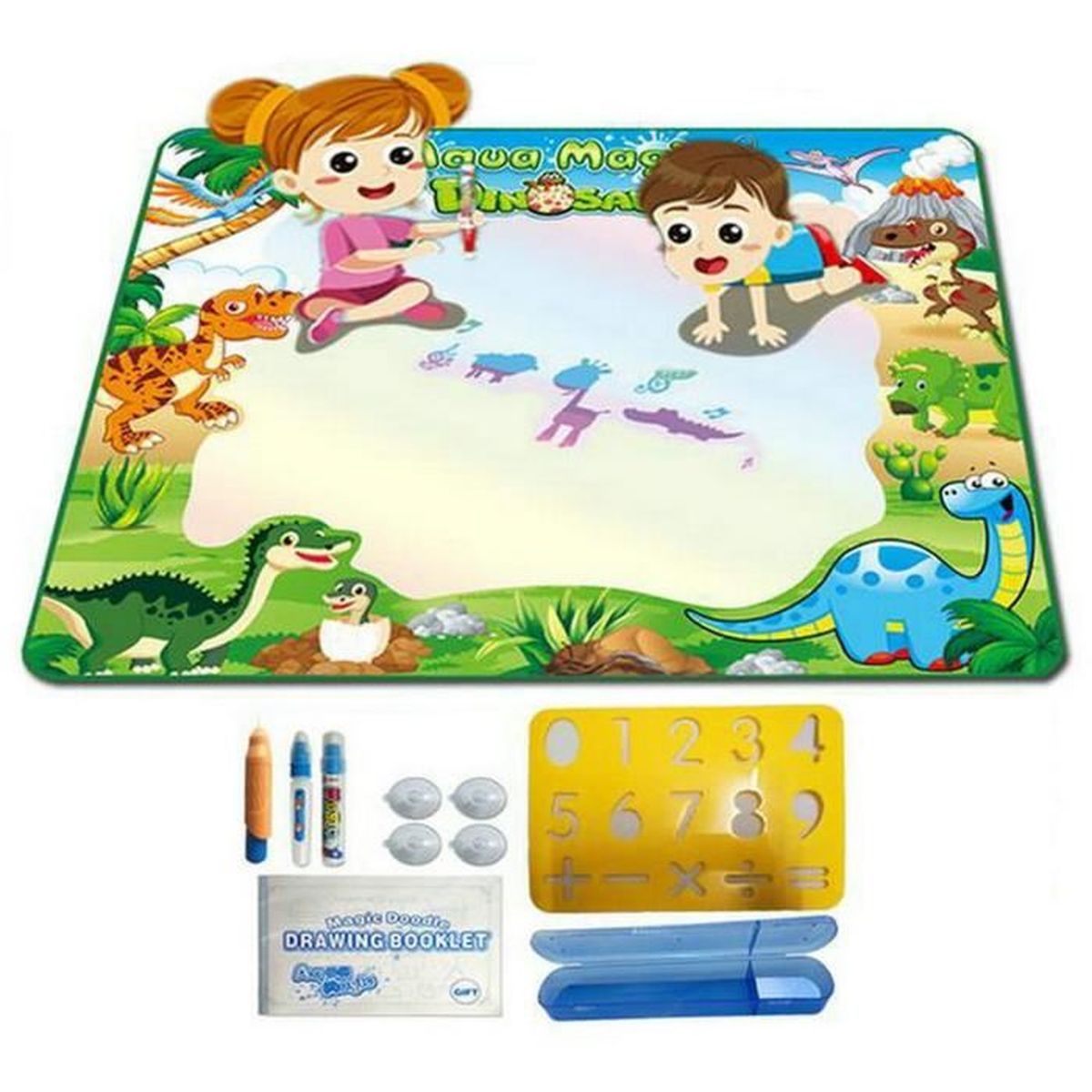 Tapis Coloriage Magnetic Planche à Dessin Peinture Enfants Créativité Eau Toile Jouet Dinosaure Motif 90 78c Tapis Coloriage Magnetic Planche à Dessin Peinture Enfants Créativité Eau Toile Jouet Dinosaure Motif 90 78c