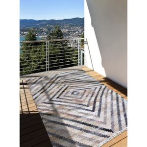 TAPIS Tapis kilim scandinave  interieur exterieur CIBLE 