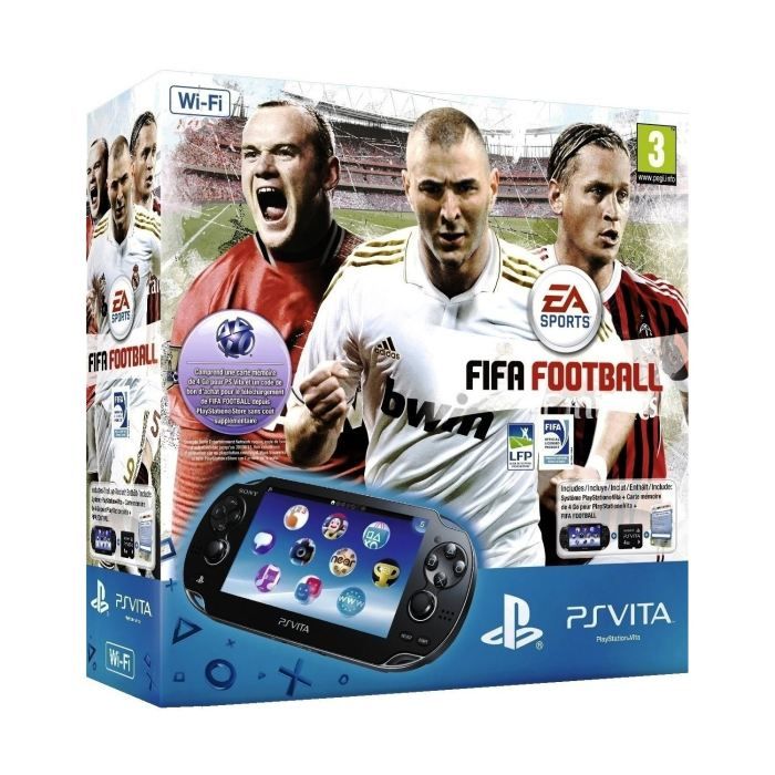 PACK PS VITA WIFI + FIFA12 + CARTE MÉMOIRE 4 GO   Achat / Vente PS