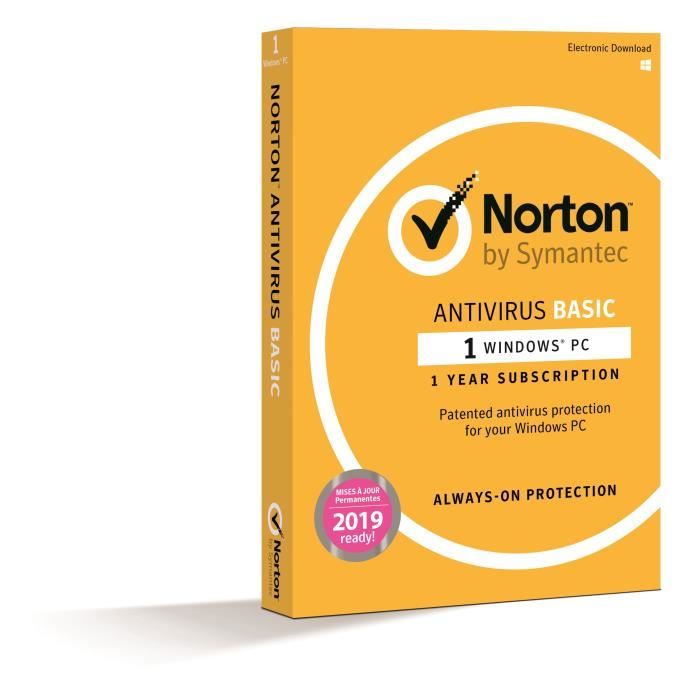 Norton Antivirus Basic 2018 1 Appareil