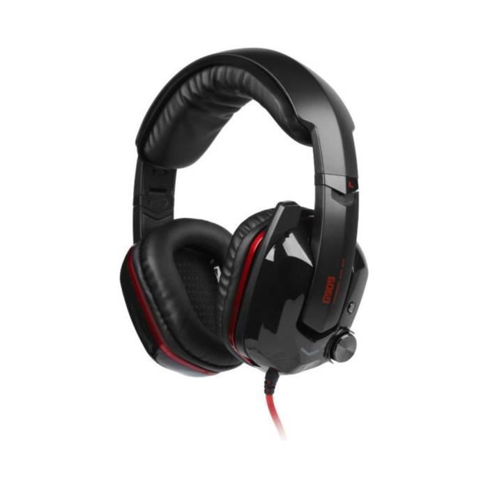 Casque Gaming G909 7.1 Somic Noir et rouge