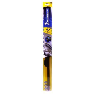 MICHELIN 1 Balai d'Essuie Glace Universel Plat 47cm