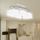 Lustre/Lampe de Plafond moderne en métal avec 6 Ab