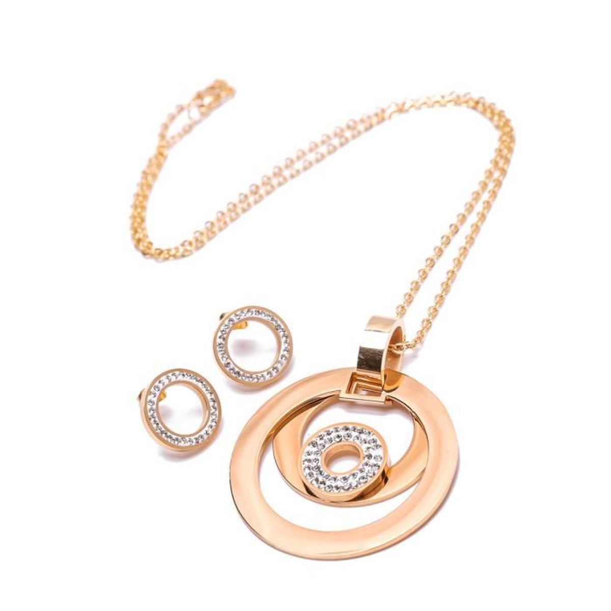 Parure bijoux femme or