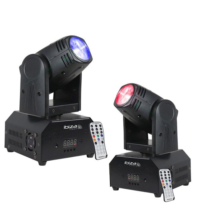 PACK DE 2 LYRES LMH 250 LED JEUX DE LUMIERE DMX - jeux de lumiere, avis