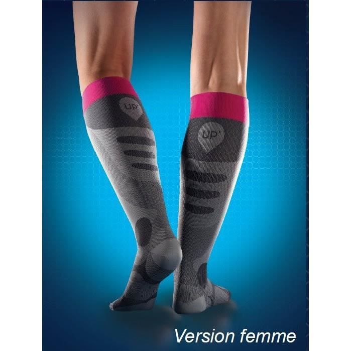 THUASNE Chaussette de récupération Up' Femme - Fushia