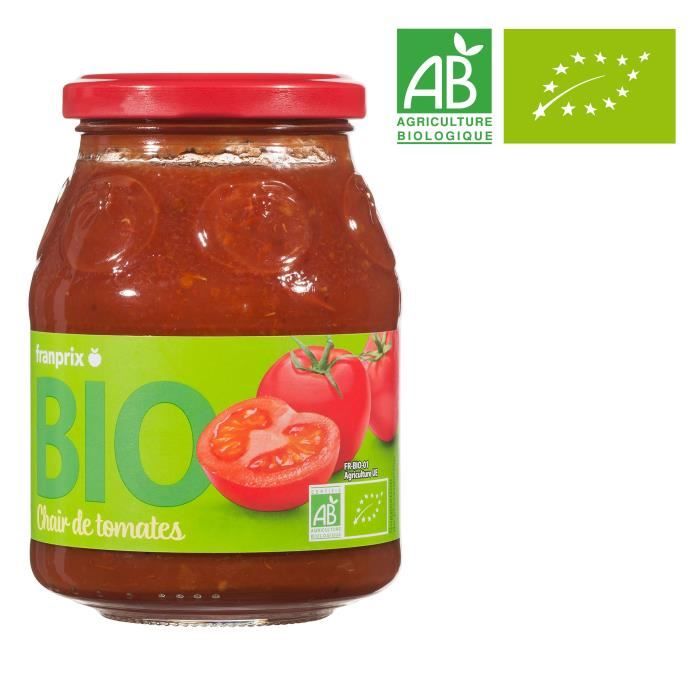 FRANPRIX Chair de tomate Bio - 400 g