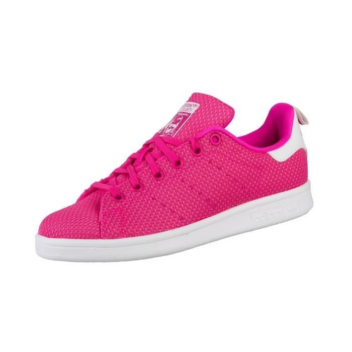 Chaussures Adidas Stan Smith CK J Rose Rose - Achat / Vente basket ... BASKET Chaussures Adidas Stan Smith CK J