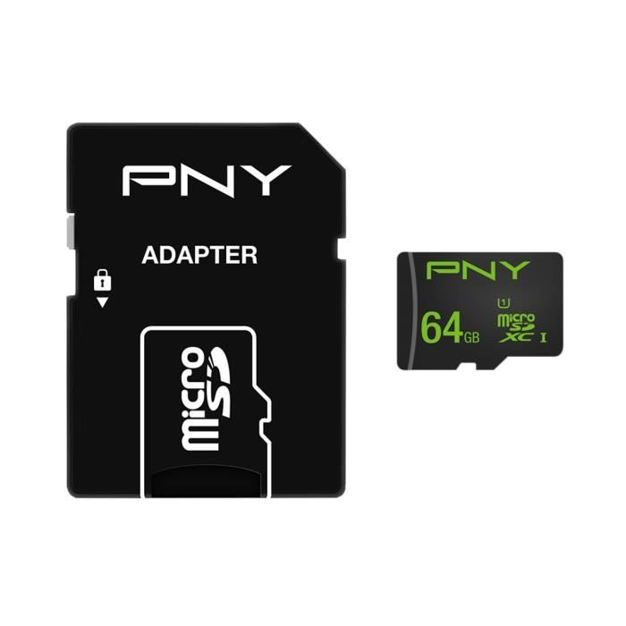 PNY MICRO SD 100 64 GO ADAPT