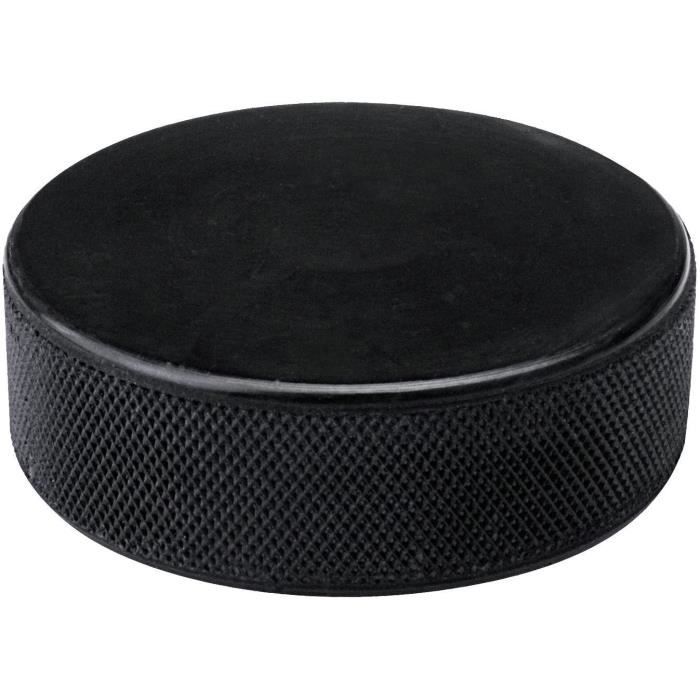 NIJDAM Palet de hockey sur glace - Noir