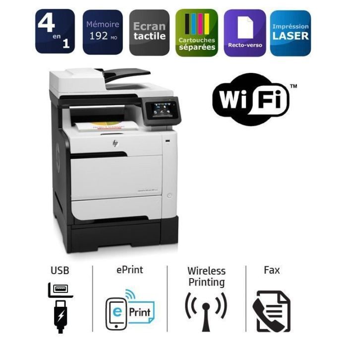 HP LaserJet Pro 400 Color M475dw   Achat / Vente IMPRIMANTE HP