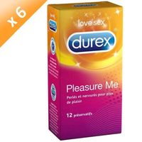 PRÉSERVATIF DUREX Boîtes préservatifs Pleasuremax - Lot de 6 x PRÉSERVATIF DUREX Boîtes préservatifs Pleasuremax - Lot de 6 x