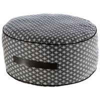 POUF - POIRE TODAY Pouf rond Carnet de Voyage - 100% coton - Ø POUF - POIRE TODAY Pouf rond Carnet de Voyage - 100% coton - Ø