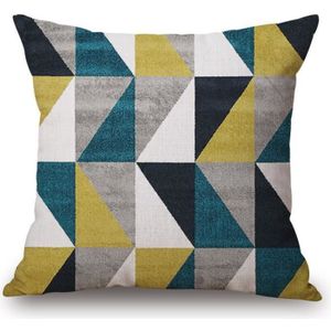 COUSSIN Decorative linge de coton mélangé canapé housse de