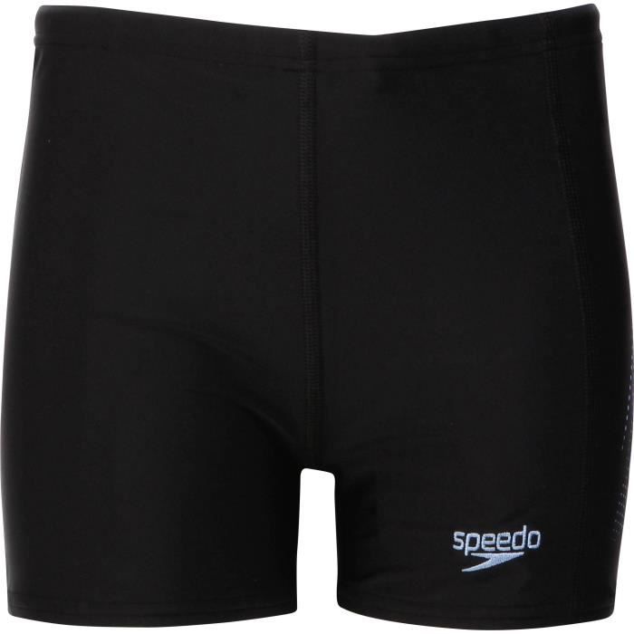 SPEEDO Boxer de bain logo Pane - Garçon - Noir et Bleu