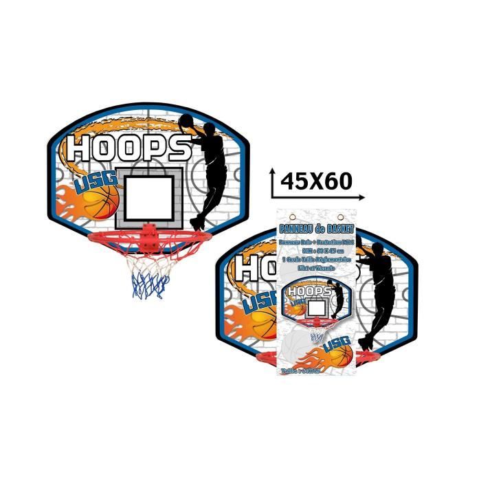 USG Panneau de Basket avec Cercle et Filet