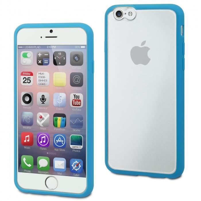 MUVIT Myframe Coque - Bleue - Pour Apple Iphone 6, 6s