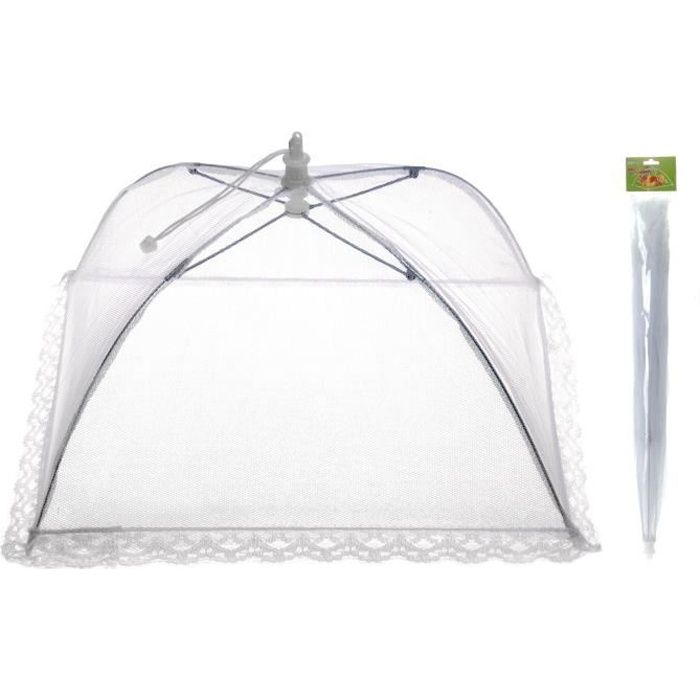 Cloche alimentaire 45 X 45 cm - Blanc