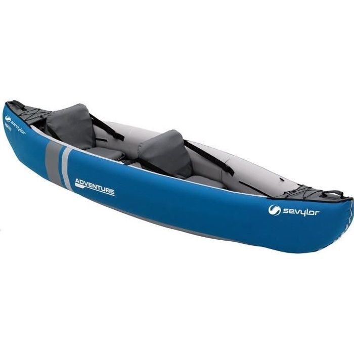 SEVYLOR Kayak Gonflable Adventure - 2 places - Bleu