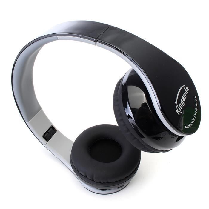 Neufu Bluetooth Casque Stéréo Sans Fil Avec Avec Un Micro Récepteur