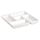 NOVASTYL Plat compartimenté carré 23 cm Thym - Bla