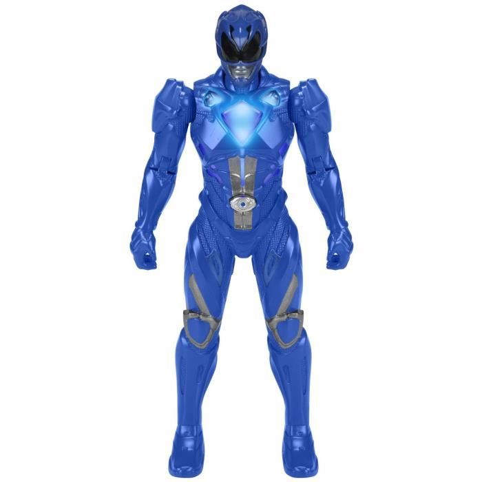 POWER RANGERS Figurine a Fonction lumineuse 18cm Bleu