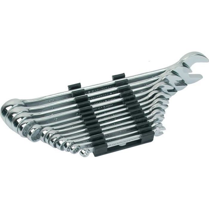 MANNESMANN Jeu de 12 cles mixtes 6 a 22 mm DIN 3113