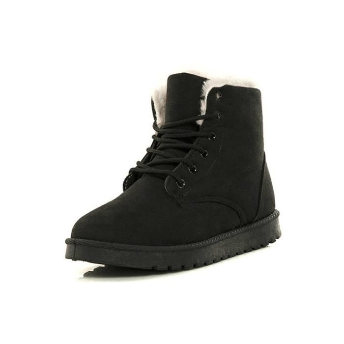 Co gris Rouge Snow Fille Grand 1 beige Matelass En Femme noir boot Hee ZwfAn0qn