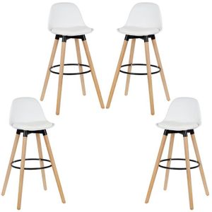 Achat Tabouret De Vente Pieds Bois Bar 4 Pas Cher AR54jL