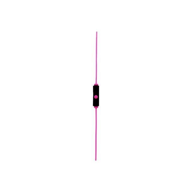 Ecouteurs roses SPORT avec micro intégré Compatible tous smartphones - MP3 Ces écouteurs ''sport'' sont l'accessoire indispensa...